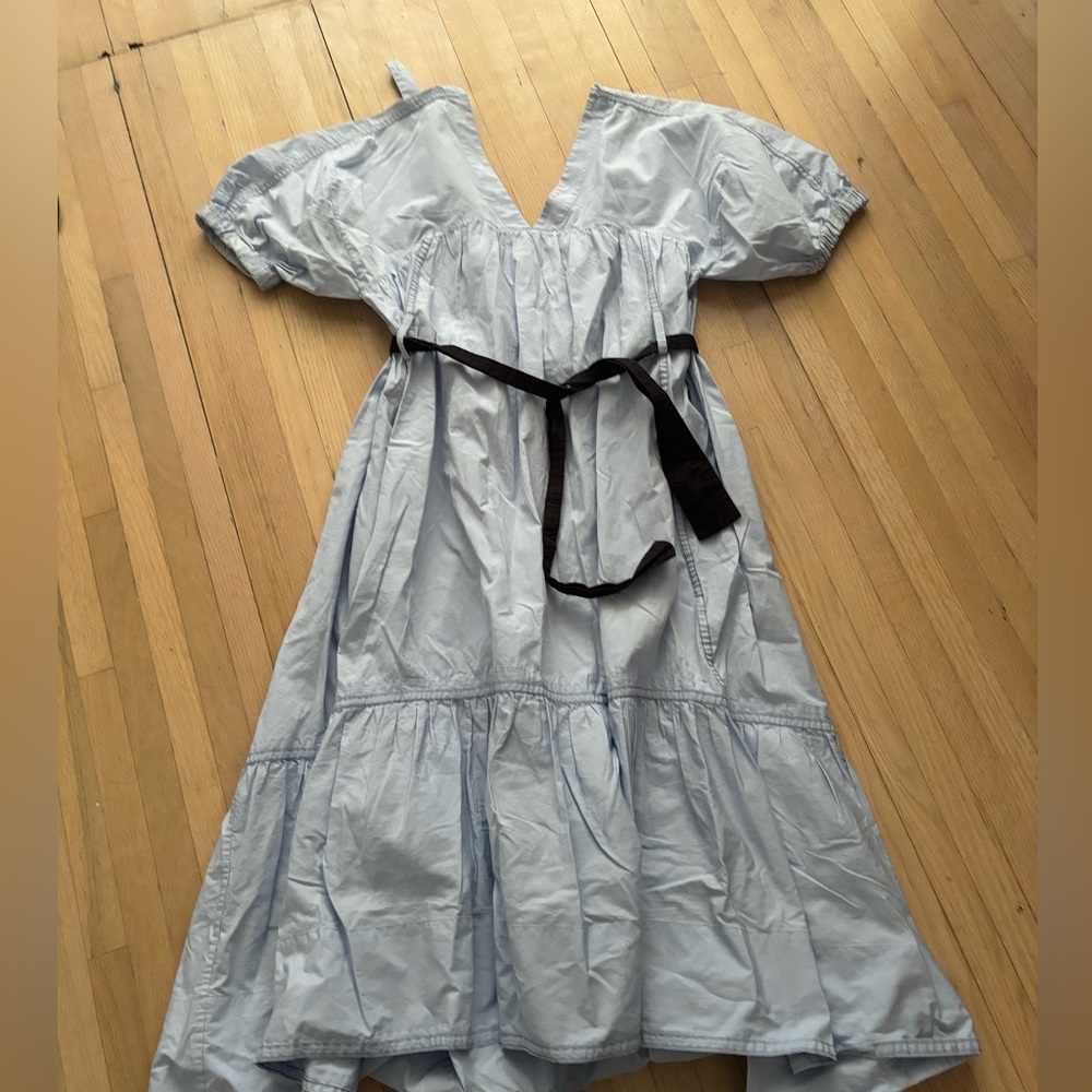 Phillip Lim light baby blue color dress.